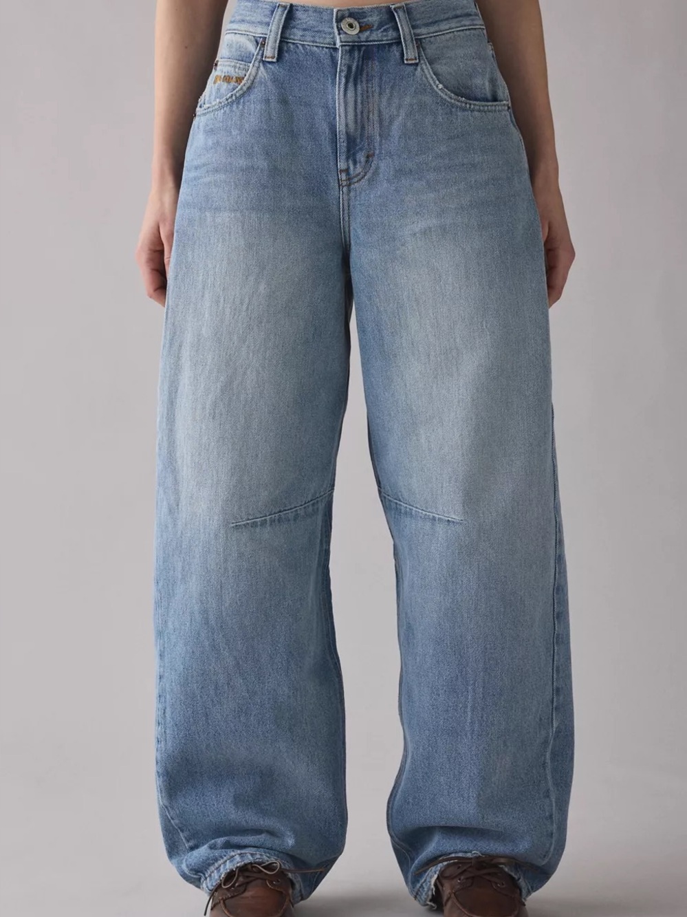 BDG Light Blue Straight-Leg Women's Jeans